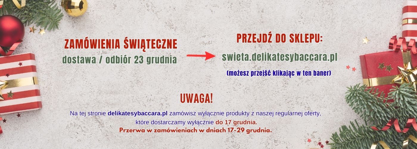 zamówienia świąteczne