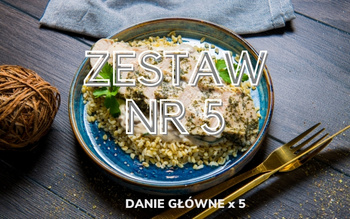 ZESTAW OBIADOWY nr 5 (5x danie główne)