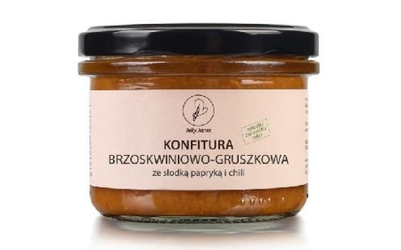 Konfitura gruszkowo-brzoskwiniowa papryką i chilli (200g)