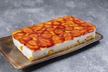 Sernik na zimno z owocami (750g)