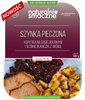 Szynka pieczona z kopytkami i buraczkami z wiśnią (500g)