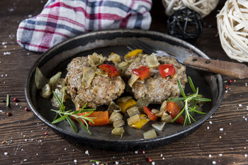 STEKI WIEPRZOWE grubomielone (2 szt.)