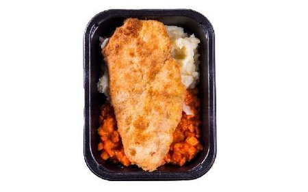 Filet z kurczaka z puree ziem. i marchewką (600g)