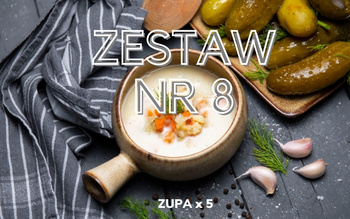 Zestaw obiadowy NR 8 (5x zupa)