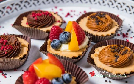 Babeczki owocowe DUŻE MIX (6 szt.)