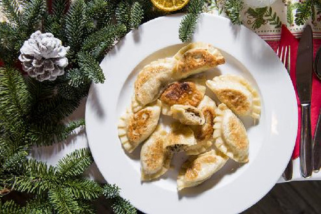 Pierogi z KAPUSTĄ I GRZYBAMI (400g)