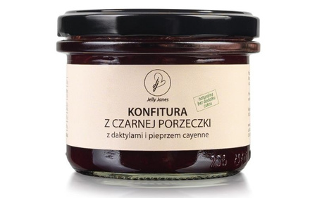 Konfitura z czarnej porzeczki z daktylami (200g)