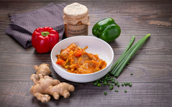 Schab w sosie bambusowym (słoik 500 ml)