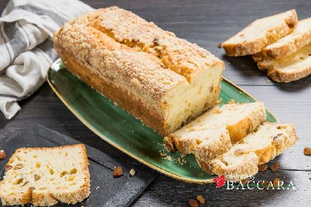 Ciasto drożdżowe z rodzynkami POŁÓWKA (0,4 kg)