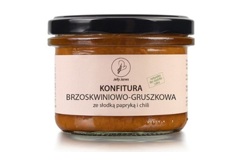 Konfitura gruszkowo-brzoskwiniowa papryką i chilli (200g)
