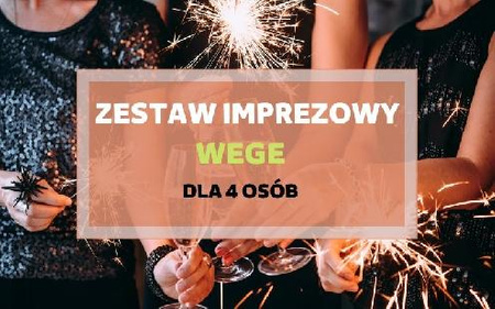 Zestaw Imprezowy WEGE (dla 4 osób)
