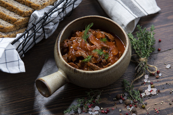 Boeuf Strogonow z mięsem wołowym (słoik 500ml)