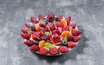 Tarta owocowa z kremem