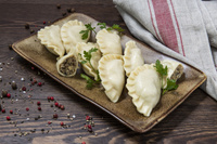 Pierogi z KAPUSTĄ I GRZYBAMI (1kg)