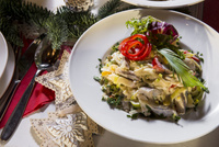 Sałatka ŚLEDZIOWA z porem (500g)